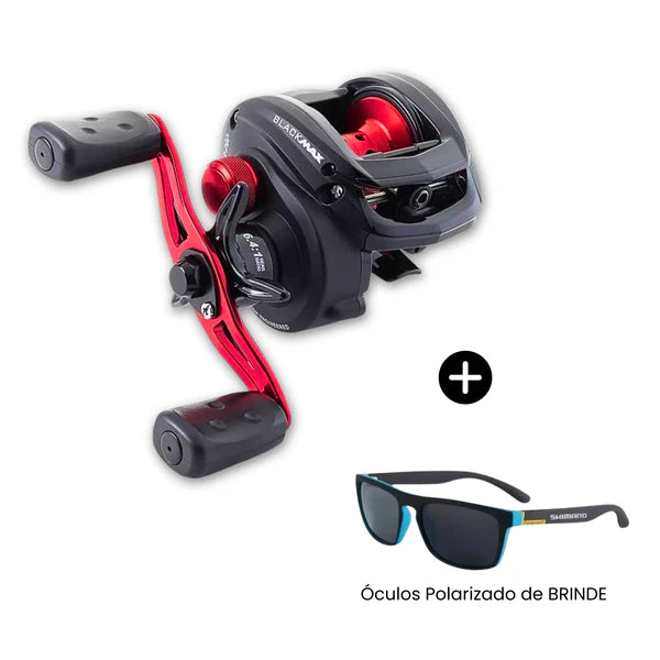 Carretilha Abu Garcia BLACK MAX3 ANTI-CABELEIRA + BRINDE ESPECIAL